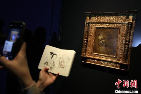 达·芬奇真迹亮相上海博物馆 东西方<em>绘画艺术</em>跨时空“对话”