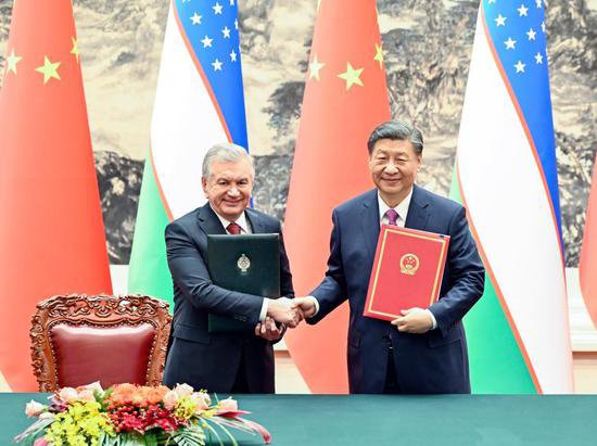 元首外交 |<em> 中国</em>同乌兹别克斯坦续写友好合作新篇章