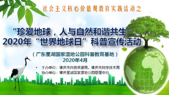 肇庆市局开展地球日线上宣传活动