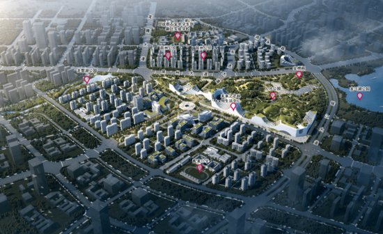 构建智能制造生态城全景图《简州新城智能制造生态城片区设计...