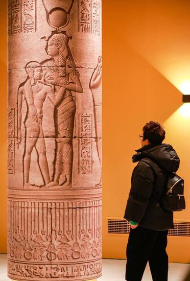 上海举办<em>古埃及</em>文物展：123组珍贵文物讲述“永恒”的故事