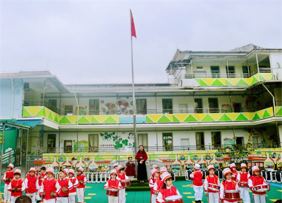 寻乌县（中山园）幼儿园举行2024年春季开学典礼