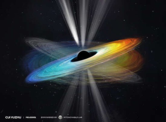 “<em>甜甜圈</em>”有了新进展：天文学家用23年数据为黑洞自旋“画像”